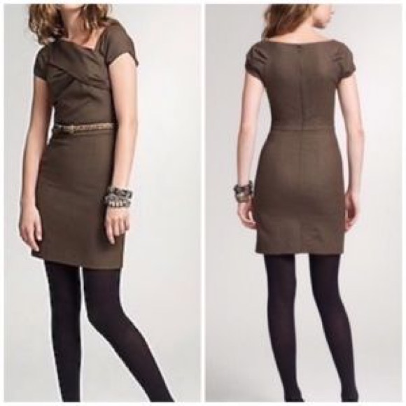 J. Crew Dresses & Skirts - J Crew Origami Dress in brown